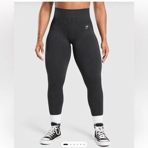 Gymshark ADAPT FLECK SEAMLESS LEGGINGS black